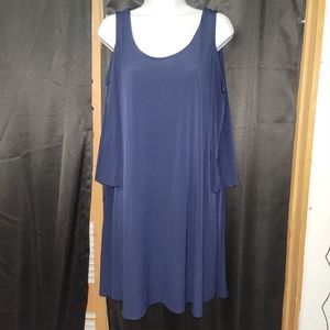 ESPRESSO (Size XL) Brand cold shoulder dress